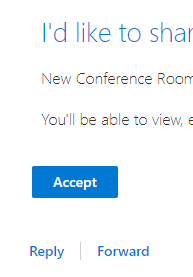 Accept the share request, from your Dash account's inbox